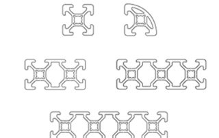 20-Series T-Slot Aluminium Extrusion Profile