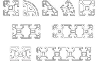 40-Series T-Slot Aluminium Extrusion Profile