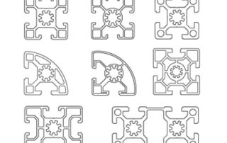 45-Series T-Slot Aluminium Extrusion Profile