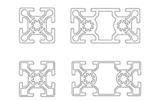 50-Series T-Slot Aluminium Extrusion Profile