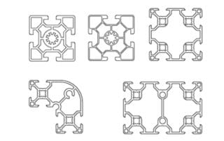 60-Series T-Slot Aluminium Extrusion Profile