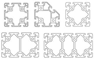 80-Series T-Slot Aluminium Extrusion Profile