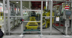 Industrial framework fence protection system