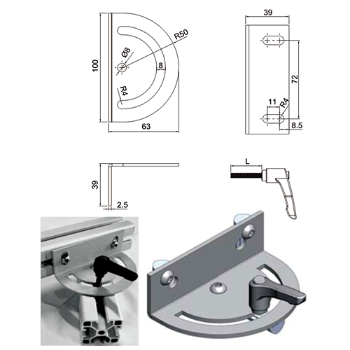 Free Plate Connector Figure