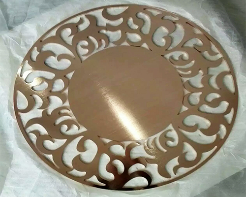 Light Weight Carved Aluminium Plate-2