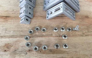 Accessories needed for Assembly Aluminum Framework