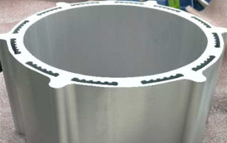 Aluminum Extruded Motor Housing
