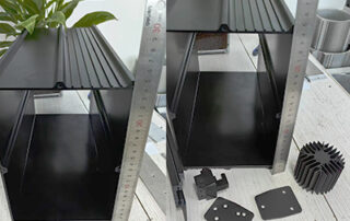 What is black anodising aluminum parts