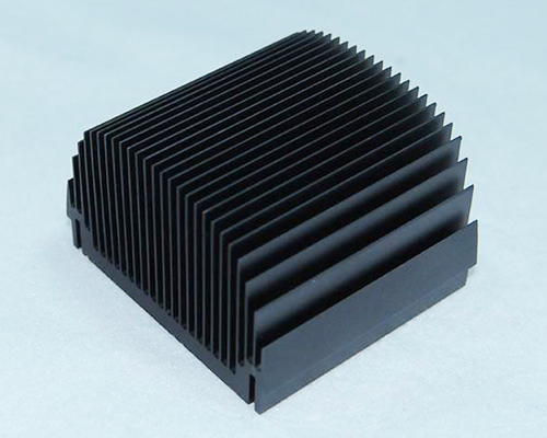 Aluminum Heatsink with Black anodized Surface